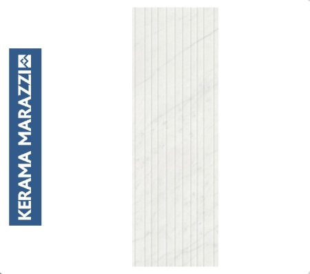 Плитка облицовочная со структурой (обрезная) БОРСАРИ 12102R белая