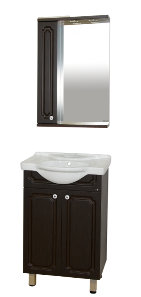 Фото АЛЕКСАНДРА - 55 Тумба прямая ВЕНГЕ П-Але01055-052Пр