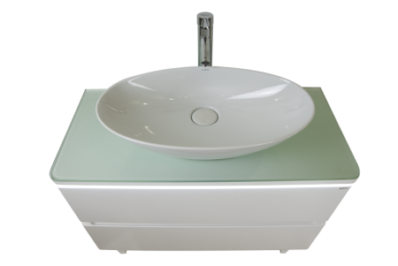 СКАЙ 90 тумба Misty под умывальник с подсветкой (П-Ска07090-0112Я)