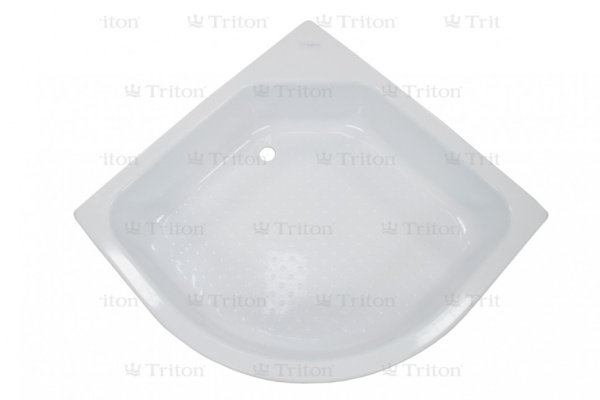 ПД7 Поддон ДК средний полукруг 100х100 в комплекте (высота поддона 310 мм, глубина 200 мм)