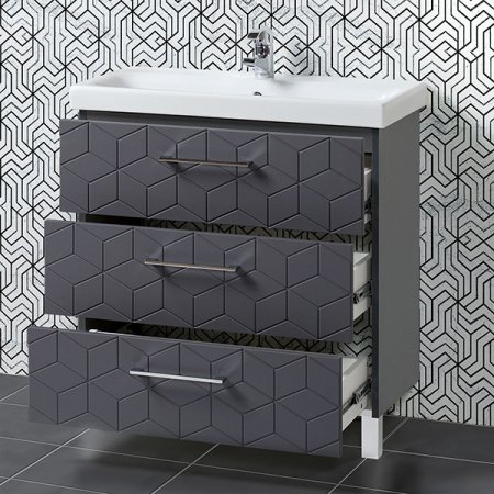 НОВА 80 (НОВА.80.10.27.N) тумба Акваль под умывальник Фото