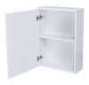 Мебель для ванных комнат Misty Купер-50 навесной белый левый П-Куп08050-031Л