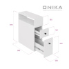 КРОУН 20 комод Onika [402001]