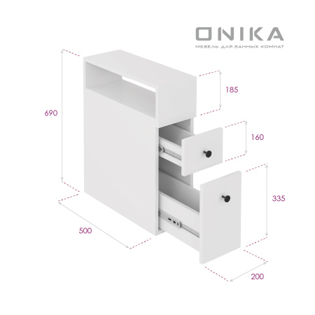 КРОУН 20 комод Onika [402001]