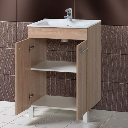 ЖЕНЕВА 60 (ЖЕНЕВА.60.10.10.N) тумба Акваль под умывальник