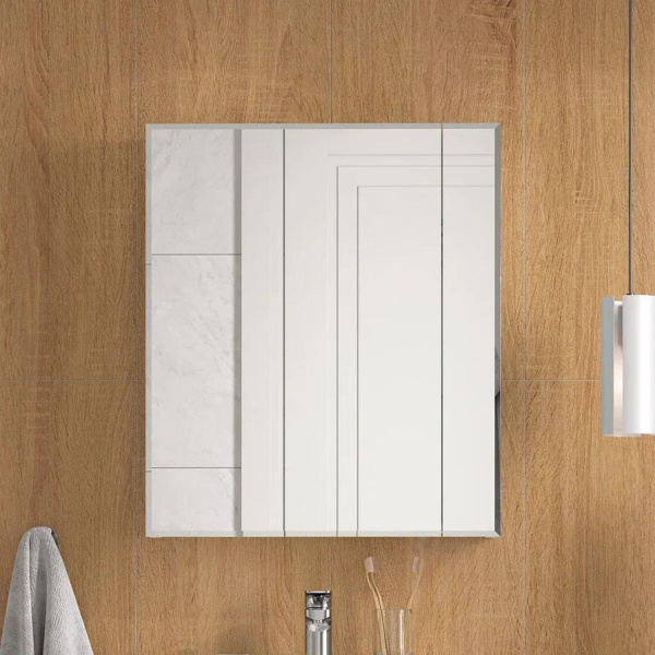 Bruno 60 зеркало-шкаф VOLNA [szBRUN60-01]