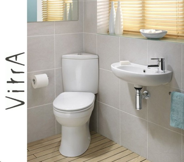 Фото Vitra ARKITEKT Унитаз напольный угловой