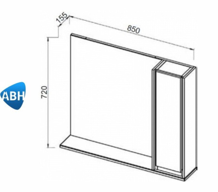 ШЕРИЛ 85 зеркало АВН Asomare (70.23 (34))