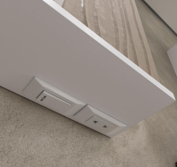 Lotty LED 60 зеркало-шкаф VOLNA [szLOTTY60.R-13], правый, Латте