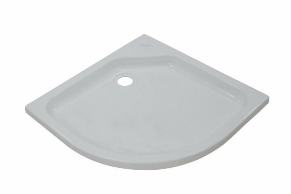 ПД2 Поддон ДК низкий полукруг 90х90 в комплекте (высота поддона 170 мм, глубина 70 мм)