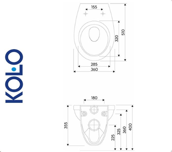 Фото Kolo IDOL M1310002U Унитаз подвесной для ванной комнаты
