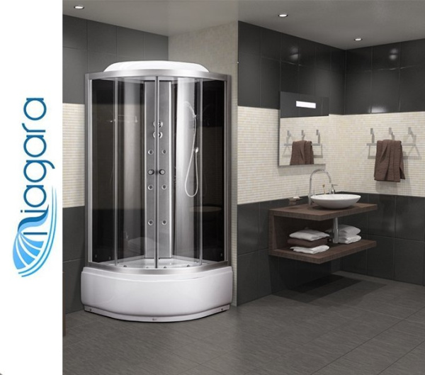 Фото Душевая кабина NIAGARA NG-1509-08G для ванной комнаты