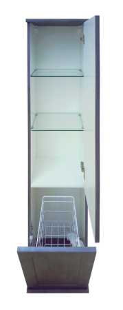 МАРТА 35 шкаф-пенал Misty (П-Мрт-05035-2513П)