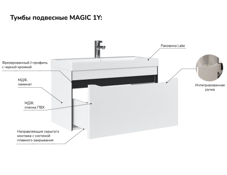 Magic 60.1Y (9696) тумба VOLNA [tpMagic60.1Y-43]
