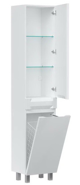 Corner 40 Пенал напольный EQUIL [pnCRNR40.KZ-06], с корзиной