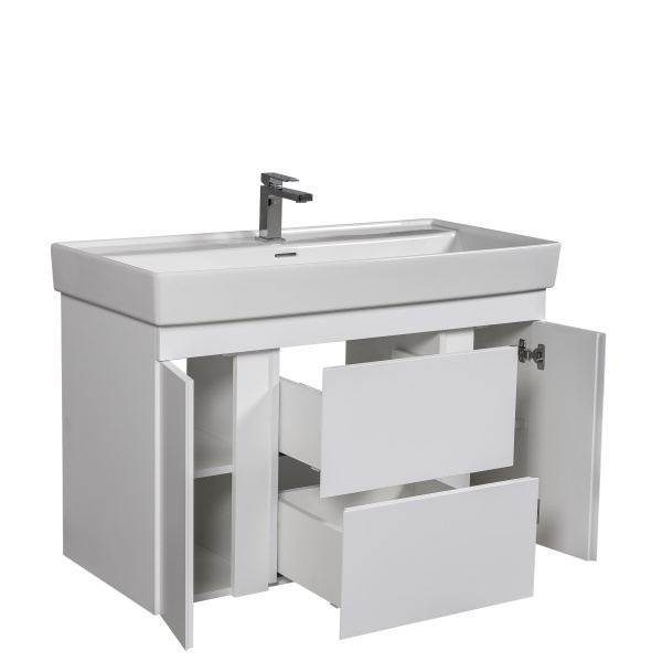 KAPRI 100 тумба Аква Родос с умывальником SHARP 100 (ОР0003279)