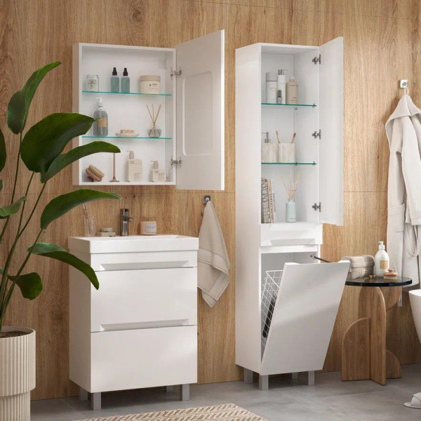 Corner 40 Пенал напольный EQUIL [pnCRNR40.KZ-06], с корзиной