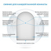 Wellsee Зеркало 7 Rays' Spectrum 172201660, 40 х 70 см