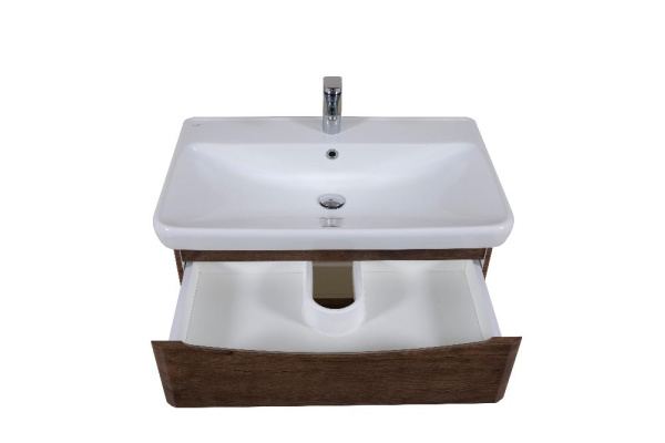 Фото АМЕРИНА 80 тумба Аква Родос с умывальником BELO 80 (ОР0003054)