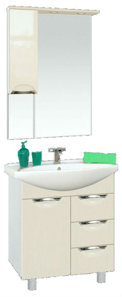 Фото ОРХИДЕЯ 65 Тумба с 3 ящ. бежевая Краска П-Орх01065-0313Я