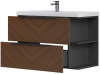 FOREST 90.2Y (9080TL) тумба EQUIL [tpFOREST90.2Y-31], Орех/Графит