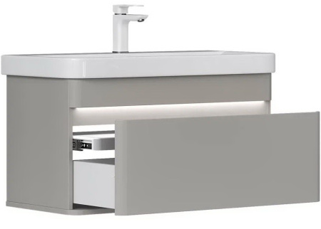 Elegante 80.1Y (9595) тумба EQUIL [tpELGNT80.1Y (9595)-25.27], Амарок/Белый