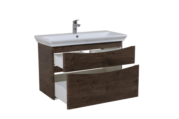 Фото АМЕРИНА 100 тумба Аква Родос с умывальником BELO 100 (ОР0003052)