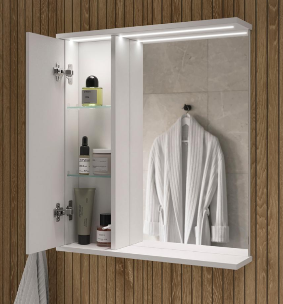 Lotty LED 60 зеркало-шкаф VOLNA [szLOTTY60.L-04], левый