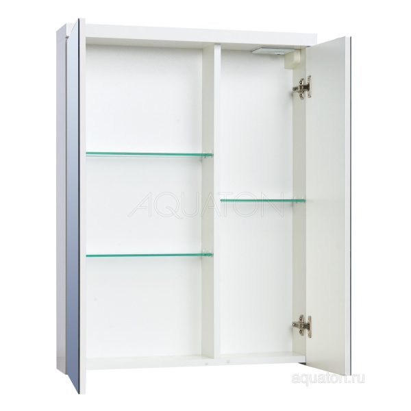 Фото БРУК 60 (1A200502BC010) зеркало-шкаф Aquaton