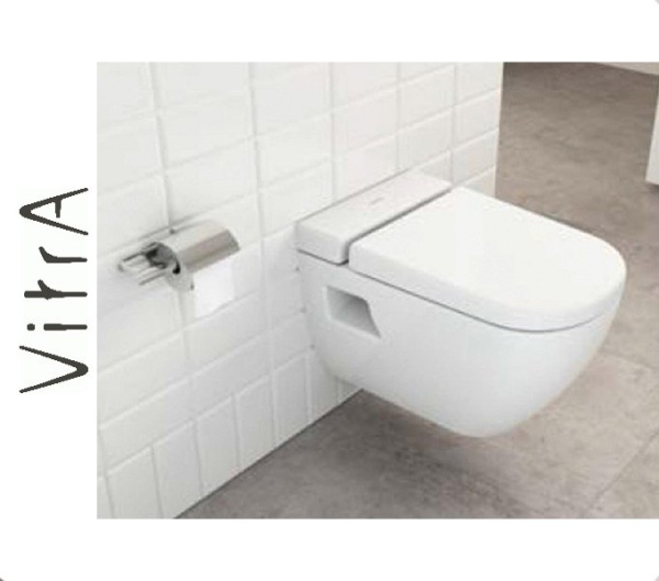 Фото Vitra D-LIGHT Унитаз подвесной для ванной комнаты