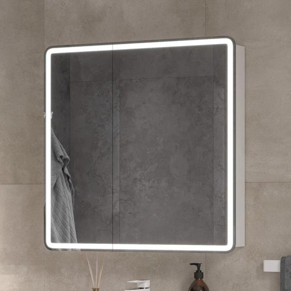 Soldi LED 80 зеркало-шкаф EQUIL [szSOLDI80]