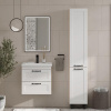 Lago 35 Пенал напольный EQUIL [pnLAGO35-04], Белый/Дуб сонома