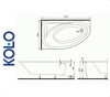 Ванна асимметричная Kolo SPRING 170x100