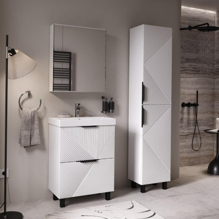 Geometry 60.2Y (9696) тумба VOLNA [tnGEOMETRY60.2Y-01], Белый матовый