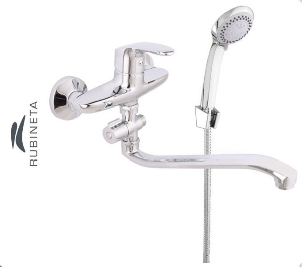 Rubineta TORNADO-12/G для ванны настенный