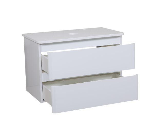 Фото АКЦЕНТ 100 тумба Аква Родос со столешницей (АР000040133)