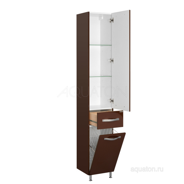 Фото АРИЯ Н (1A124303AA430) шкаф-пенал Aquaton