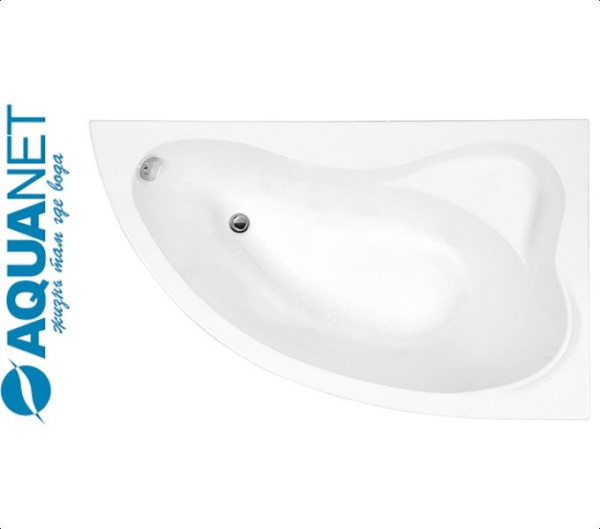 Ванна асимметричная Акванет ATLANTA 150