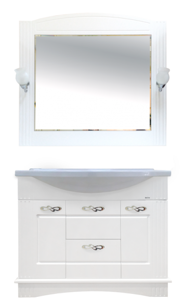 ЭЛЬБРУС100 Тумба белая Краска П-Эль01100-011