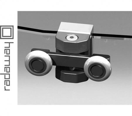 Душевая шторка RADAWAY VESTA DWD+S для ванной комнаты Фото
