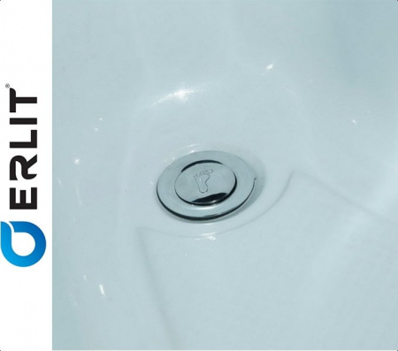 Erlit ER3508TP-C4 душевая кабина (чёрная/тонированные)