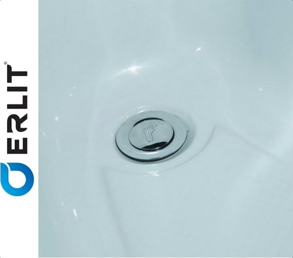 Erlit ER3508TP-C4 душевая кабина (чёрная/тонированные)