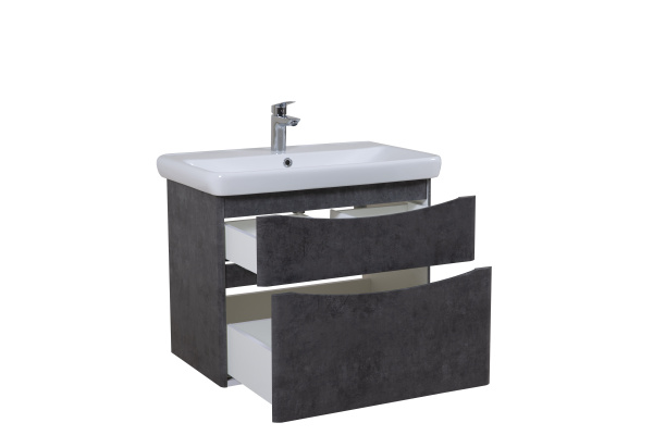 Фото АМЕРИНА 80 тумба Аква Родос с умывальником BELO 80 (ОР0003055)