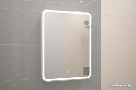 Мебель для ванных комнат Misty Элиот 600х800 правый LED с розеткой МВК018