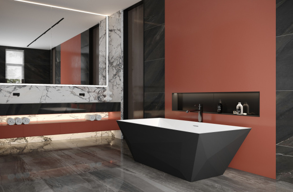 Фото ТРИУМФ Тр-1700 ванна Belux Чёрный [4810924280961]