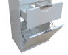КУБА  60 тумба Misty под стиральную машину (П-Куб-01060-0121ЯБК) Фото