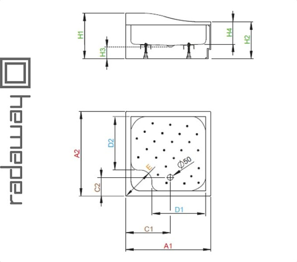 Фото Душевой поддон KORFU C для ванной комнаты