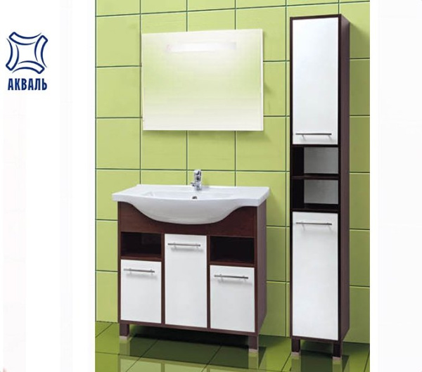 Набор АКВАЛЬ КАРИНА 86 с зеркалом АФИНА 85