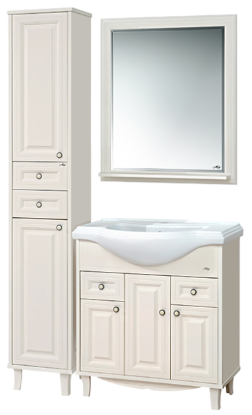 Фото Шармель 80 зеркало светло-бежевая Краска Л-Шрм02080-581