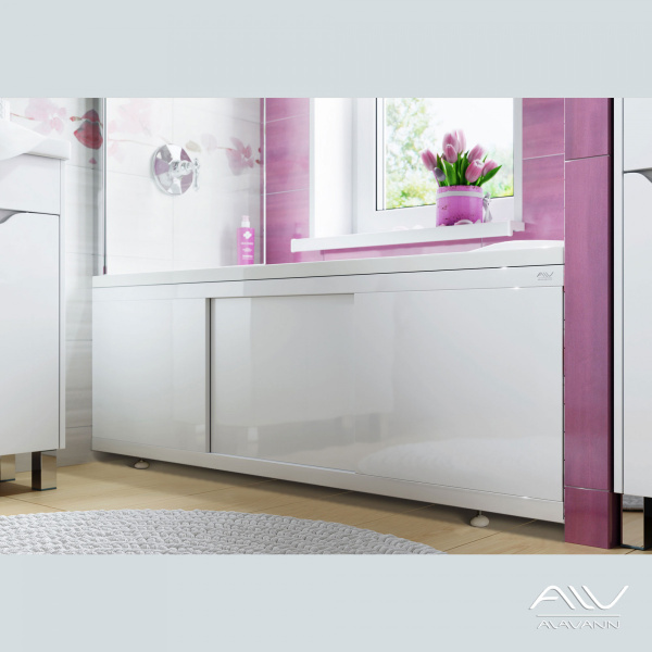 Алаванн CRYSTAL 1500 экран под ванну, эмаль